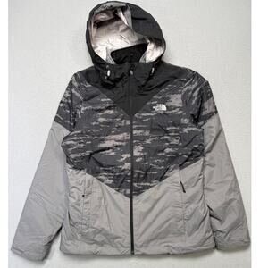 The North Face Women's Aryi 3-in-1 Triclimate Jacket Coat Grey Medium $240